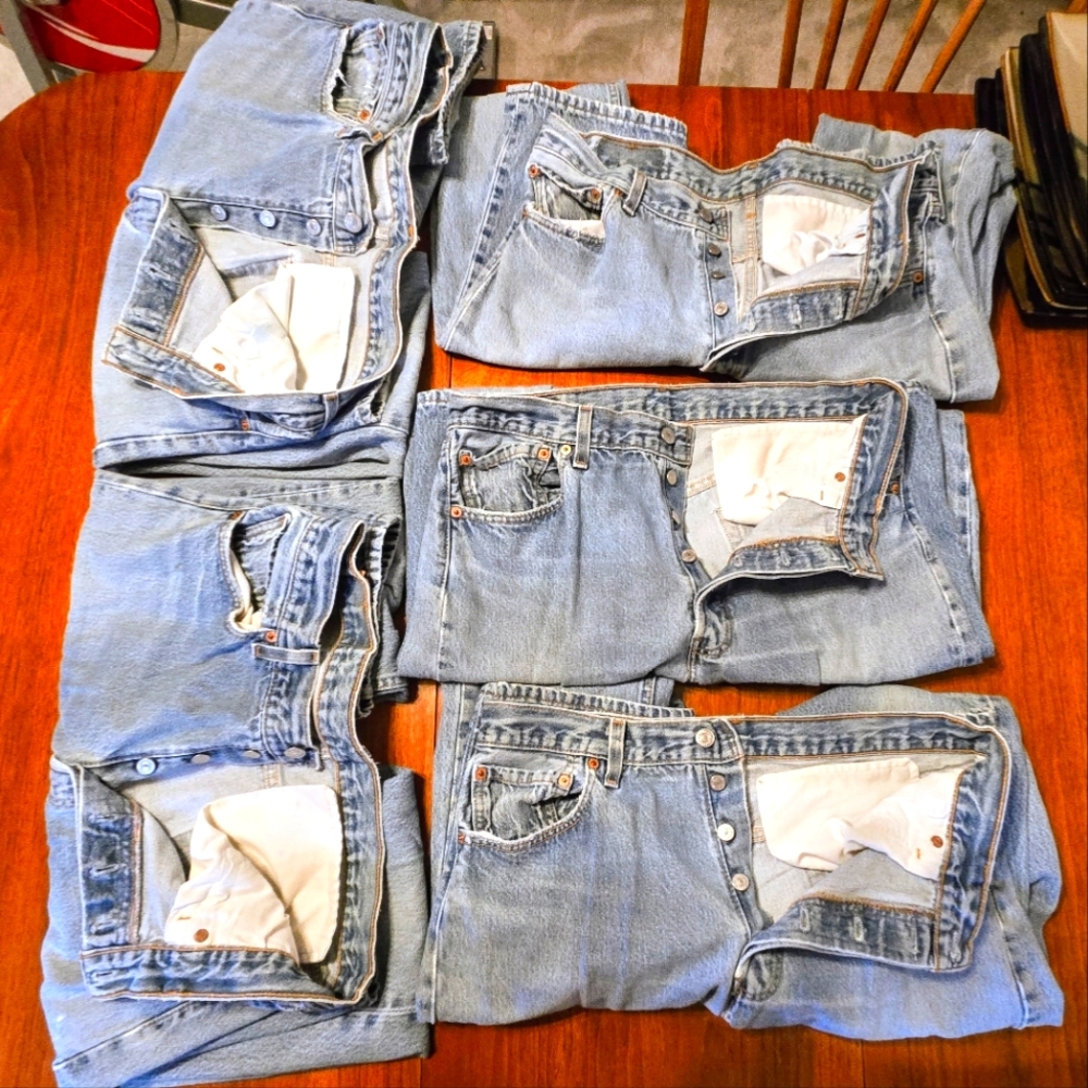 Vintage 501 bundle 35X36
